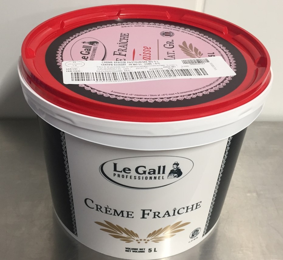 Crème fraîche 30% de matière grasse - Actibio