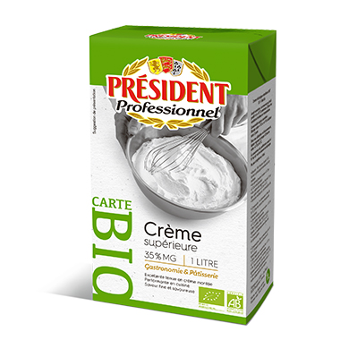 Crème liquide UHT Lescure 35% 1L x6 - Affinord - La crème des fromagers