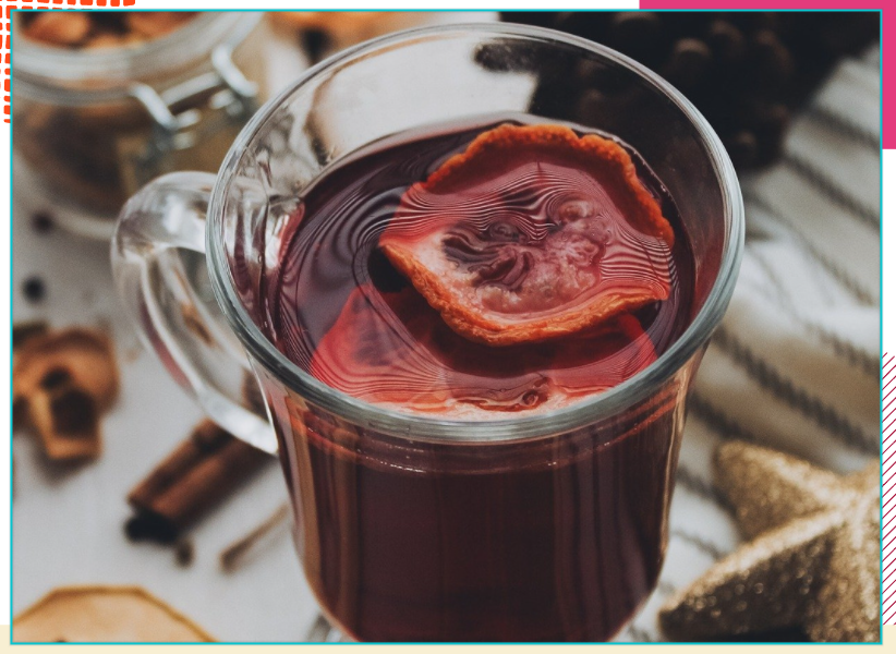 Vin chaud aux oranges confites - Actibio